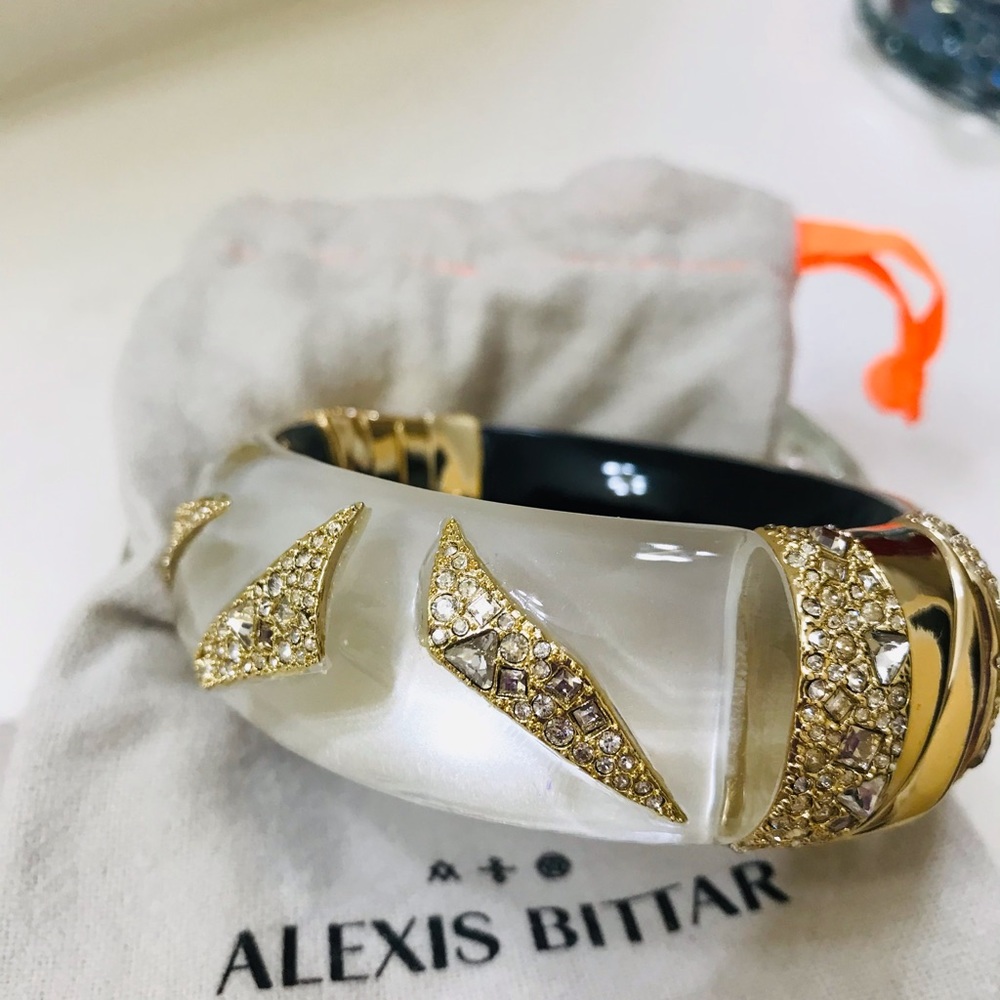 NWT Alexis Bittar Origami Inlay Bracelet - Picture 5 of 12
